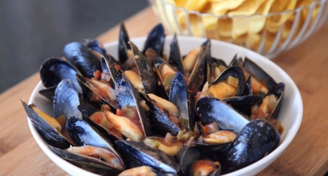 Mussels with Salsa 